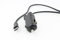 Car Charger compatible with Doro 2820, Output: 5V/3000mA 2.4A, Input: 12-24V, 1.10 meters, fast charging