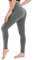CAMPSNAIL Leggings Damen High Waist Blickdicht Leggins für Sport Yoga Gym (Grau,XXL)