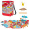Bandai - Pokémon - Sac à Dos du dresseur Plage - Univers de Jeu Pokémon avec Mini-Jeux - Sac Qui se transforme en Aire de Jeu Plage - Figurine Pikachu Incluse - Coffret Jouet Enfant 4 Ans et + JW3424