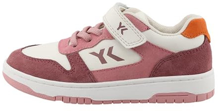Lurchi 95L0103008 Sneaker, Rose-White, 29 EU Weit