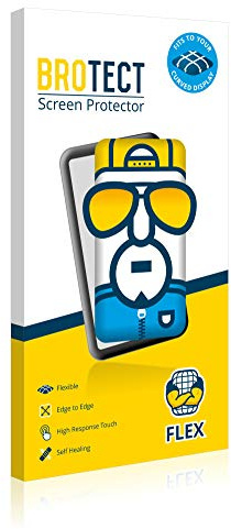 BROTECT Schutzfolie für Motorola Razr 50 Ultra | (Hinteres Display) 2 Stück Transparenter Displayschutz Made in Germany Klare Full-Screen Full-Cover 3D Curved Montage Kit