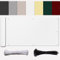 Ufamiluk Brise Vue Balcon Blanc sur Mesure UV Résistant Imperméable 95% Solaire Toile Brise Vue Jardin pour Jardin Terrasse Balcon Patio 1m80 de Hauteur 180x3000cm