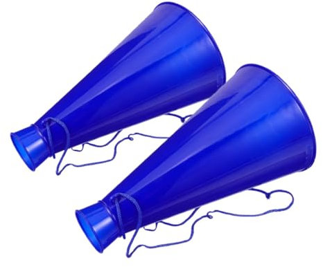 ibasenice 2 Stück Kinder-horn-spielzeug, Megaphone, Lautsprecher, Geräuschmacher, Trompete, Spielzeug, Jubel-requisite, Spielzubehör Für Fans, Spielzeug, Megaphone, Party-hörner
