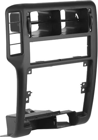 DNZOGW Für Polo 6N Center Control AC Vent Trim-Dashboard Konsole Grill 6N1858071A Innen Decor AC Kühlergrill Konsole Vent Lüftungsgitter Klimaanlage Vorne