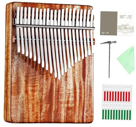 Kalimba Kalimba 17 Schlüssel Mit Loch Voll Massivholz Daumen Klavier 21 Schlüssel Kalimba Musikinstrument Professionelle Für Anfänger(Acacia 21)