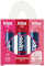 LIPOSAN Caring Beauty 3in1 Lippenbalsam, kombiniert Lippenbalsam und Rouge Stick in 3 Tönen (rot, rosa und pink nude), 3 in 1 Stick Lippenbalsam (3 x 4,8 g)