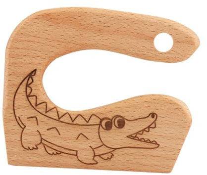 TOYANDONA 1stück Mädchen Holzspielzeug Küchenmesser Für Sicheres Schneiden Von Obst Und Ergonomisches Design Kindgerechte Klingenform Küchenhilfe Für Kleine