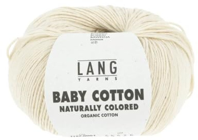 Lang Yarns Baby Cotton Naturally Colored 1157.0001 - Ivory