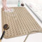 Mofonky Groß Duschmatte rutschfest 60x90cm: Weich TPE Duscheinlage mit Ablauflöchern und Saugnäpfen - Antirutschmatte Dusche Maschinenwaschbar Antibakteriell schimmelresistent