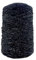 TOMASELLI MERCERIA Cordoncino Knit Bags Thai Lamè Nero Argento Rocca 500 Gr
