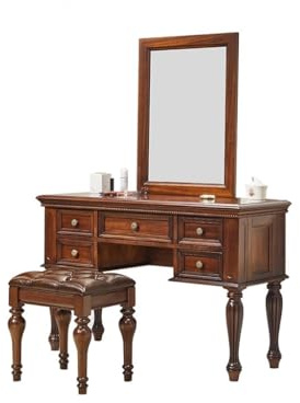 Schminktisch Holz Frisiertisch Schlafzimmer Schminktisch Retro Frisiertisch Möbel Penteadeira