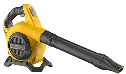 Kids Power Construction Tool Toy Battery Operated Leaf Blower Play Educational Toys Landscaping Gardening Tools Pretend Play Leaf Blower Outdoor Lawn Tools For Boys Toddler To Have Fun