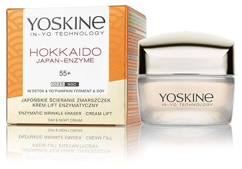 Yoskine Hokkaido Japan-Enzyme Tages- und Nachtcreme 55+ mit Kürbisenzym