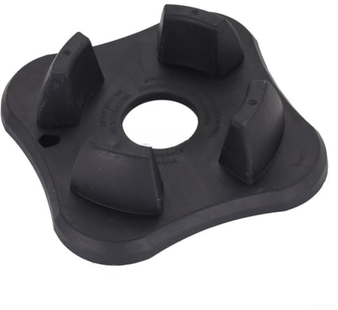 Rubber Vibration Reducing Pad for Blender Juicer Anti-Slip Soundproofing Mat Quiet Operation Base 15x15cm