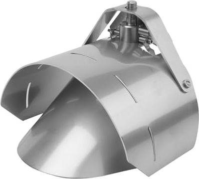 Metex - Ratwall for 150mm/6 Pipe. Made from Robust, Corrosion Resistant Stainless Steel with A One Way Valve & Flap. This Rat Blocker for Drains is Easy to Install by Hand Or at Street Level