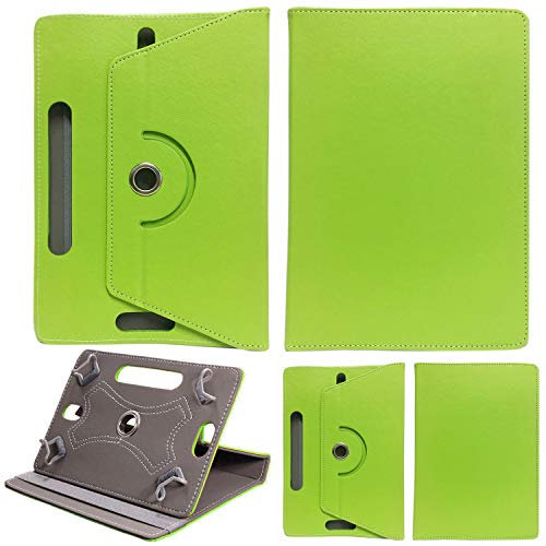 Universal 8.0 inch Tablet Case, Multi-Angle Stand Flip Printed Wallet Case Fits All 8.0 Inch Samsung, Lenovo, Acer, Huawei, Sony, Apple, Toshiba Android Tablets tab devices (Green)