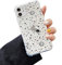Bakicey für iPhone 11 Hülle, iPhone 11 Transparent Dinosaurier Muster Weiche Silikon Handyhülle Fallschutz TPU Schutzhülle Case Cover für iPhone 11 (6,1''), Mond schwarz