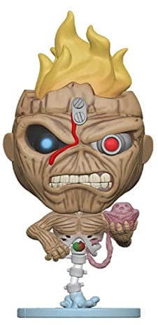 Funko Pop! Rocks: Iron Maiden - Skeleton Eddie - Seventh Son Of Seventh Son - Vinyl-Sammelfigur - Geschenkidee - Offizielle Handelswaren - Spielzeug Für Kinder und Erwachsene - Music Fans