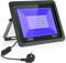 Eleganted 100W LED Schwarzlicht Strahler 365nm UV Fluter IP66 Wasserdicht Schwarzlicht Party Scheinwerfer mit ON/OFF für Halloween Aquarium Konzert Party,Bar