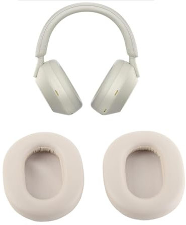 Ohrpolster-Abdeckungen für WH-1000XM5, Kopfhörer-Ohrpolster-Abdeckung, Kabelloses Headset WH 1000XM5 Zubehör, Komfort-Abdeckungen für WH-1000XM5, Ohrpolsterersetzung für Wireless Headset