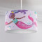 Happy Linen Company Girls Kids Magical Mermaids Ariel Lilac Cylinder Ceiling Pendant Lamp Drum Light Shade Lampshade 30 x 20 cm