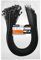 Oksdown Cable Ties 450mm×4.8mm Black Thick Heavy Duty Large Strong Nylon Plastic Self Locking 18 inch/45 cm Extra Long Zip Tie Wraps, 250 Pack