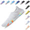 Baofular Badeschuhe Damen Herren Wasserschuhe Schwimmschuhe Sommer Strandschuhe Schnell Trocknend Aquaschuhe Surfschuhe für Meer Grau Orange 42 EU