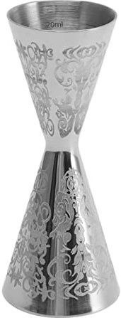 CTCOIJRN Double Head Jigger, Shot Measure Jigger Stainless Steel Measuring Cup for Home Bar 30ml 45ml