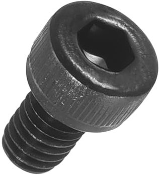 Kozelo 50pz Viti a Testa Cilindrica Esagono Incassato - [M4-0.7 x 6mm] Lega di Acciaio Filettatura Completa Nero Ossidato Grado 12.9 Vite Interna Esagonale per Stampante 3D Mobili, Nero