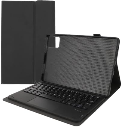 Custodia per tastiera Lenovo Tab, custodia a portafoglio per tablet con tastiera staccabile e portamatite, per Lenovo Tab M11 / Tab K11 LTE 11 2024 (nero)