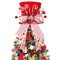 Candy Cane Christmas Topper - Hat Style Tree Decoration for Winter Holidays (1PCS)