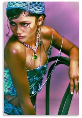 KEEP MARY Actor Zendaya Wandkunst Bilddruck Moderne Familienzimmer Dekor 08x12inch(20x30cm)