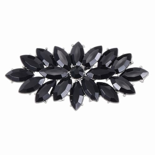 PATIKIL Broche marquise en strass pour corsage - Pour femme, costume de mariage, vêtements, chapeau, robe, bijoux