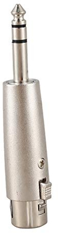 Sirxlevcy XLR a femmina 6.3mm JACK SPINA minifono adattatore