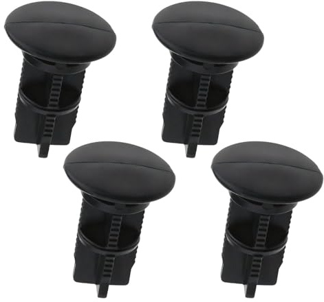 4Pcs Wheelie Bin Lid Hinge Pins for Household and Commercial Use, Replacement Pins for Wheelie Bin Lids and Outdoor Waste Containers