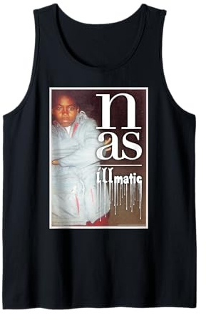 Ufficiale Nas Illmatic Hip-Hop Retro Canotta