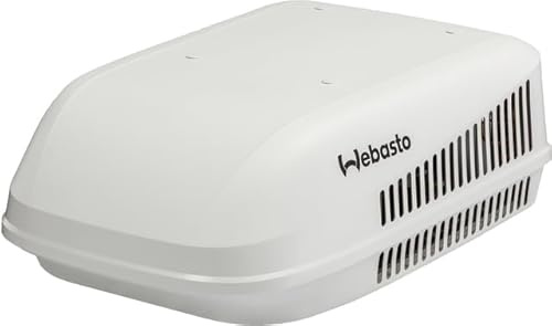 Webasto Cool Top Trail 34 Dachklimaanlage, 3400W Kühlleistung, 3000W Heizleistung, 112.2x85x22.3cm, 230V, Weiß/Schwarz