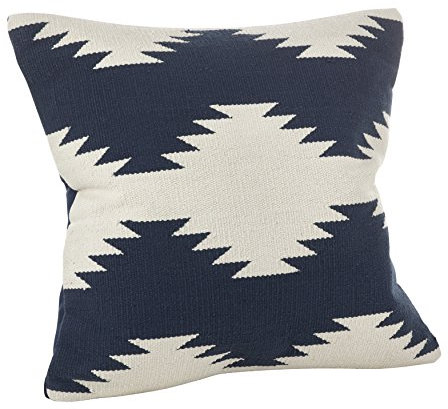 SARO LIFESTYLE Wurfkissen, blau, 51 cm