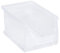 Allit 456262 ProfiPlus Box 3, transparent Stapelsichtbox, PP TÜV/GS, V: 2,9 L,Lagersichtbox, Sichtbox, Lagerbox, stapelbar