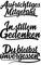 Ideen mit Herz Stanzschablonen, Schriften, Kondolenz 1, 3,6cm bis 8,3cm, 3 Stück