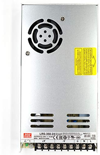 Mean Well LRS-350-24 Alimentation à découpage AC/DC 350,4 W 24V 14,6 A Sortie unique (LRS Series 350W 24V SMPS)