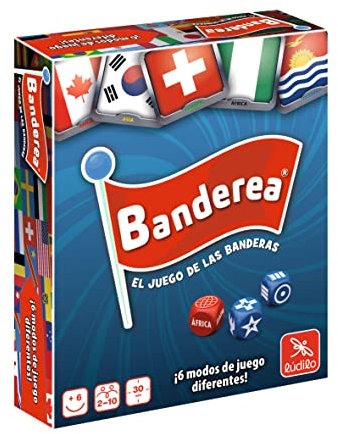 Ludilo - Banderea | Juegos Educativos Niños 5 Años O Más | Juegos De Cartas De 2 A 10 | Juego De Mesa Y Adultos | Juego Cartas De 30 Min | Regalos para Niños