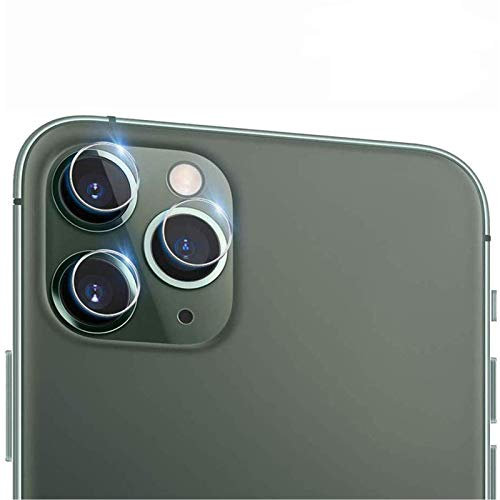 UEEBAI Rear Camera Lens Protector for iPhone 11 Pro 5.8 iPhone 11 Pro Max 6.5, 4 Pieces Clear Ultra Thin High Definition Anti-scratch Tempered Glass Back Lens Cover Glass Protective Film-Transparent