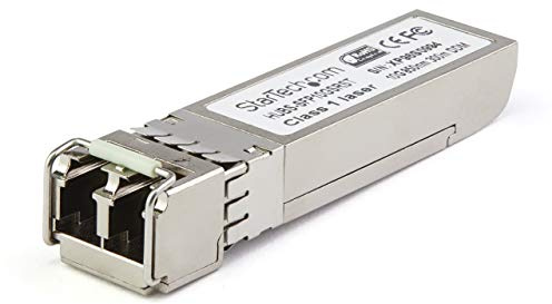 StarTech Dell EMC SFP-10G-LR Compatible SFP+ Module, LC 10km (SFP10GLREMST) | 10GBASE-LR, 10GbE Single Mode Fibre Optic Transceiver, 10GE Gigabit Ethernet SFP+, 1310nm, DDM, SMF