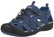 GRITION Herren Wandern Sandalen Outdoor Geschlossene Trekkingsandalen Klettverschluss Verstellbaren Männer Sommer Sandale Sportsandalen Wandersandalen Wasserfest Schuhe Navy Blau MEHRWEG (44 EU)