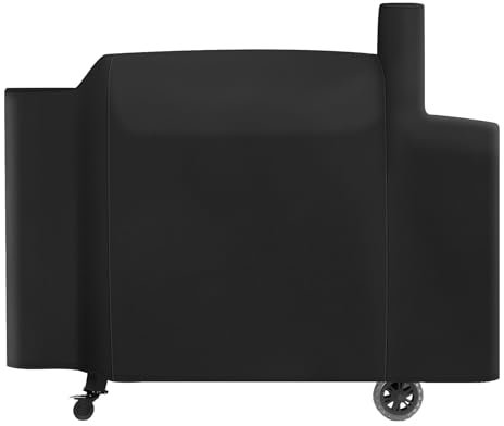 Premium Heavy Duty Grillabdeckung für Pit Boss Pro Series Triple Function Combo Grill PB1100PSC1 Sportsman Pellet/Gas Combo 1230 1260 PB1150, schwarz