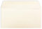100 DIN Lang Brief-Umschläge Creme - 11 x 22 cm - 120 g/m² Haftklebung Standard Brief-Kuverts für Taufe & Einladungen von Ihrem Glüxx-Agent