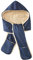 Silvert's Adaptive Clothing & Footwear Kapuzenschal mit Taschen, Marineblau, Einheitsgröße