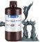ANYCUBIC HD Wasser Waschbares Resin 2.0, 3D Drucker Harz Wasserlöslich, UV-Resin 405nm Standard Photopolymer Harz, HD-Details, Geruchsarmh, für 4/6/8K LCD 3D-Drucker (HD-Grau, 1000g)