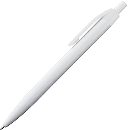 100x Kugelschreiber/Clipfarbe: weiß